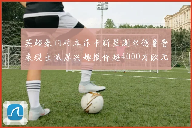 英超豪门对本菲卡新星谢尔德鲁普表现出浓厚兴趣报价超4000万欧元可行
